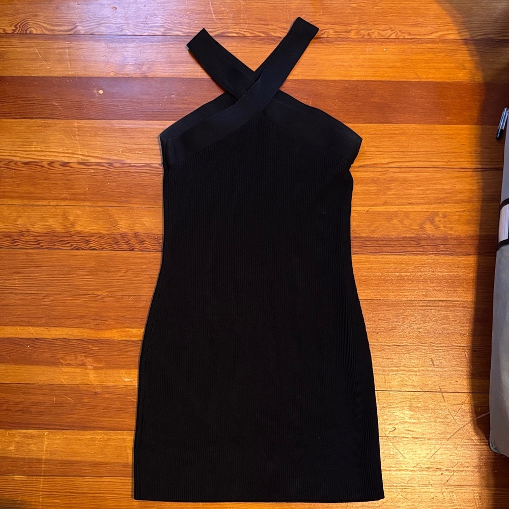 Babaton Aritzia sculpt knit crisscross dress - Picture 3 of 3